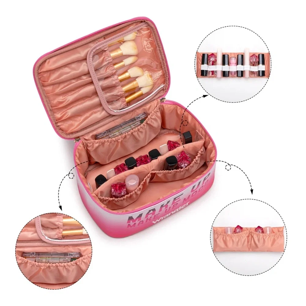 Wrangler Cosmetic Travel Case –Tan Khaki